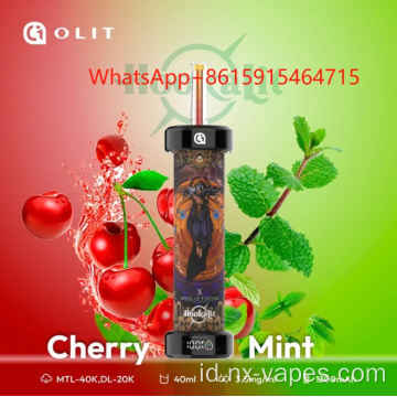 Olit Hooka Lit sekali pakai 40000 Puffs Grosir